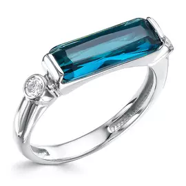 Кольцо из серебра 01-1642/0ТЛК-00