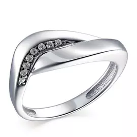 Кольцо из серебра 01-1696/00КЦ-00
