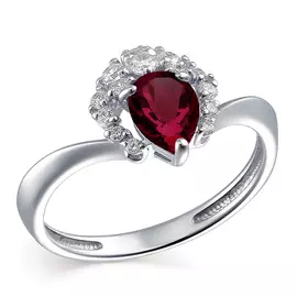 Кольцо из серебра 01-1704/00ГР-00