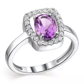 Кольцо из серебра 01-1798/00АМ-00