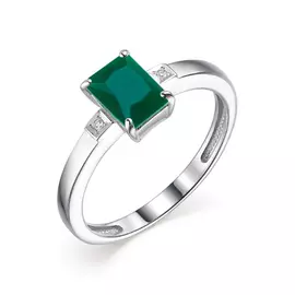 Кольцо из серебра 01-1835/БРАГ-00