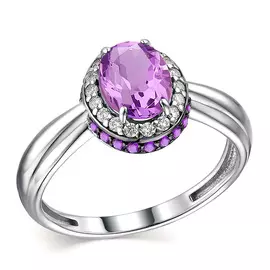 Кольцо из серебра 01-1912/00АМ-00