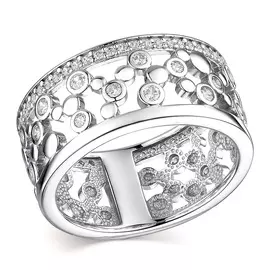 Кольцо из серебра 01-1984/00КЦ-00