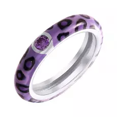 Кольцо из серебра 11003RA4_KO_ENAM_001_WG