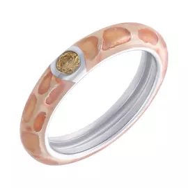 Кольцо из серебра 11012RA3_KO_ENAM_001_WG