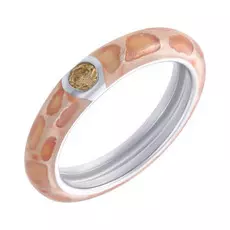 Кольцо из серебра 11012RA3_KO_ENAM_001_WG