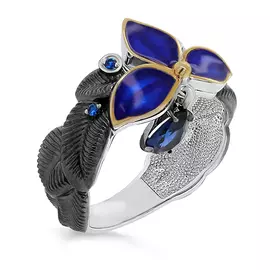 Кольцо из серебра 11-281-40807