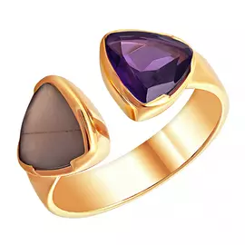 Кольцо из серебра 18_KO_AM_LK_YG