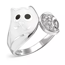 Кольцо из серебра 1-002-7910