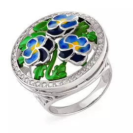 Кольцо из серебра 1-006-8101