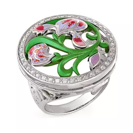 Кольцо из серебра 1-007-8101