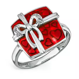 Кольцо из серебра 1-017-8118