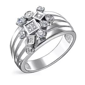 Кольцо из серебра 1-018-8100