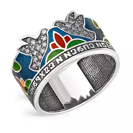 Кольцо из серебра 1-034-8101