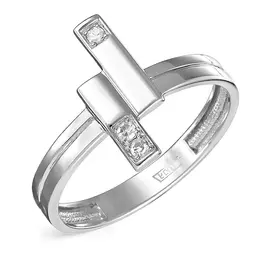 Кольцо из серебра 1-060-1000
