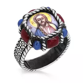 Кольцо из серебра 1-086-0001