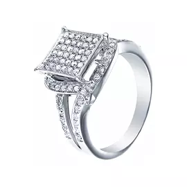 Кольцо из серебра 3011S_WG