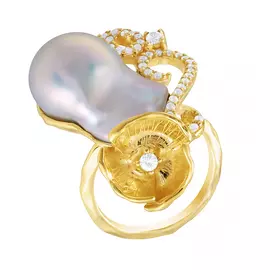 Кольцо из серебра 3272_KO_WB_001_YG