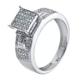 Кольцо из серебра 41373S_001_WG