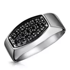 Кольцо из серебра 811911Кцч