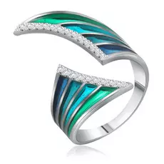 Кольцо из серебра 85611037