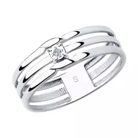 Кольцо из серебра 87010024