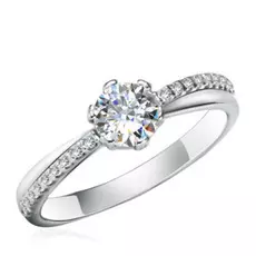 Кольцо из серебра 89010002