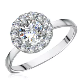 Кольцо из серебра 89010013