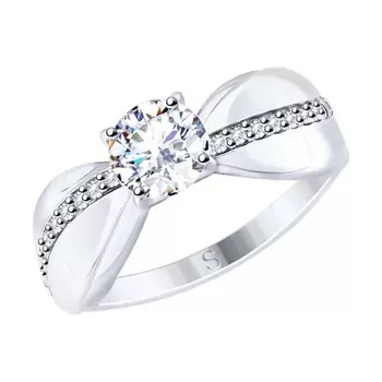 Кольцо из серебра 89010107