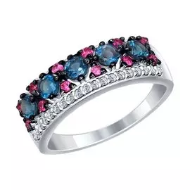 Кольцо из серебра 92011283