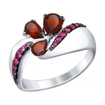 Кольцо из серебра 92011289