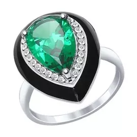 Кольцо из серебра 92011299