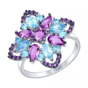 Кольцо из серебра 92011333