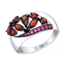 Кольцо из серебра 92011345