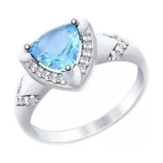 Кольцо из серебра 92011454