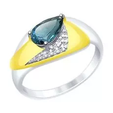 Кольцо из серебра 92011463