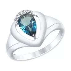 Кольцо из серебра 92011470