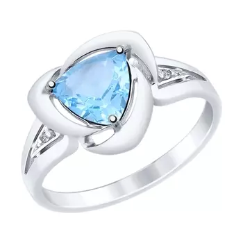 Кольцо из серебра 92011478