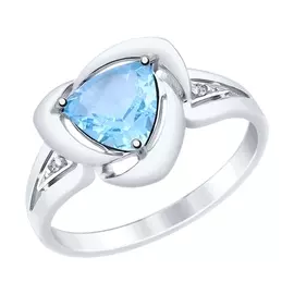 Кольцо из серебра 92011478