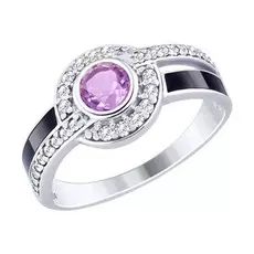 Кольцо из серебра 92011497