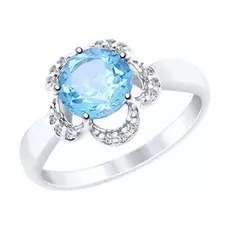 Кольцо из серебра 92011520