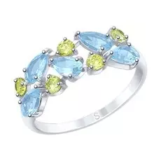 Кольцо из серебра 92011599