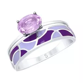 Кольцо из серебра 92011620