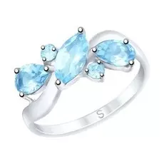 Кольцо из серебра 92011656