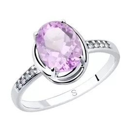 Кольцо из серебра 92011769