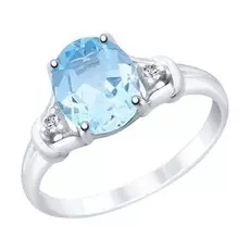 Кольцо из серебра 92011783