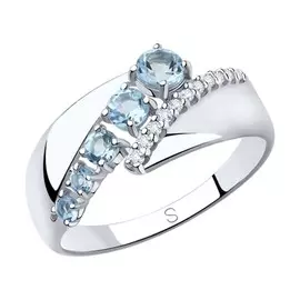 Кольцо из серебра 92011814