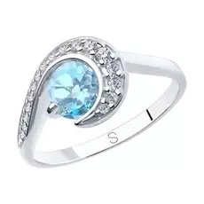 Кольцо из серебра 92011848