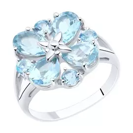 Кольцо из серебра 92011855