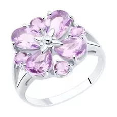 Кольцо из серебра 92011856